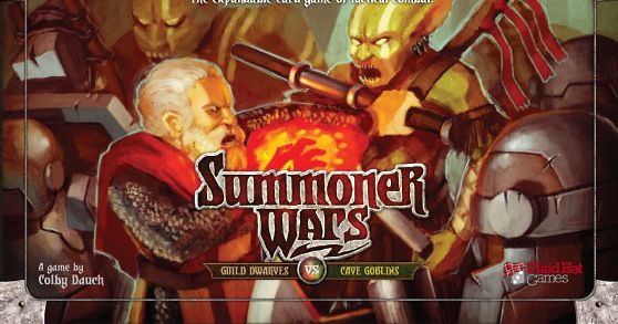 Summoner Wars: Guild Dwarves vs Cave Goblins