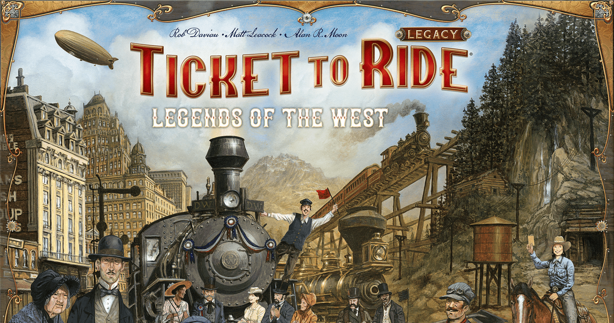 Ticket to Ride Legacy: Legends of the West