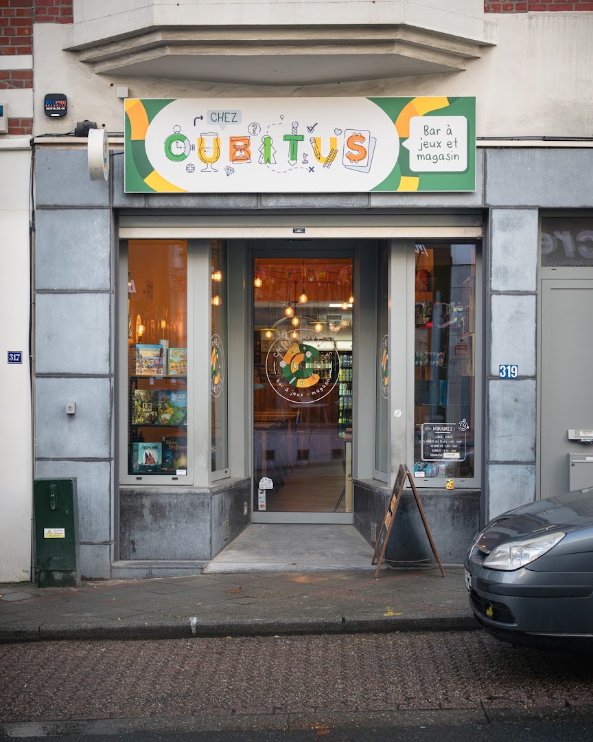 Chez Cubitus Woluwe 🎲 - bar à jeux et magasin photo